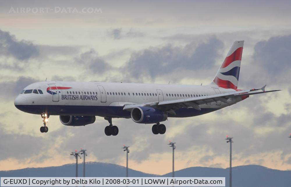 G-EUXD, 2004 Airbus A321-231 C/N 2320, British Airways A321-231