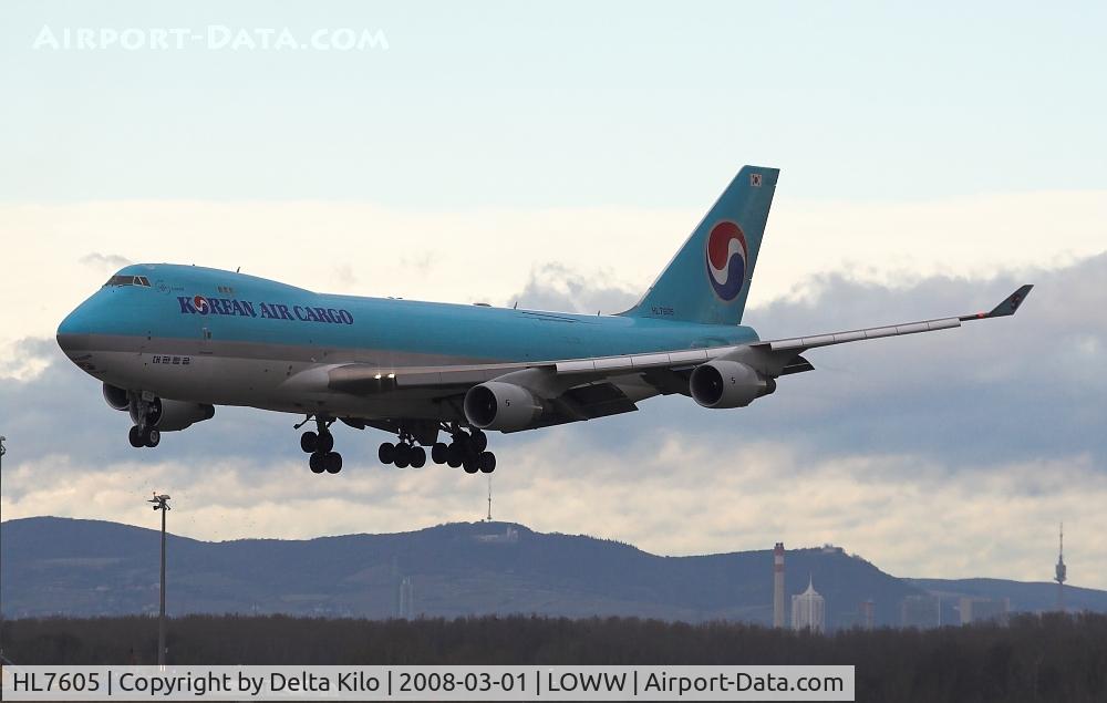 HL7605, 2006 Boeing 747-4B5ERF C/N 35526, Koean Air Cargo