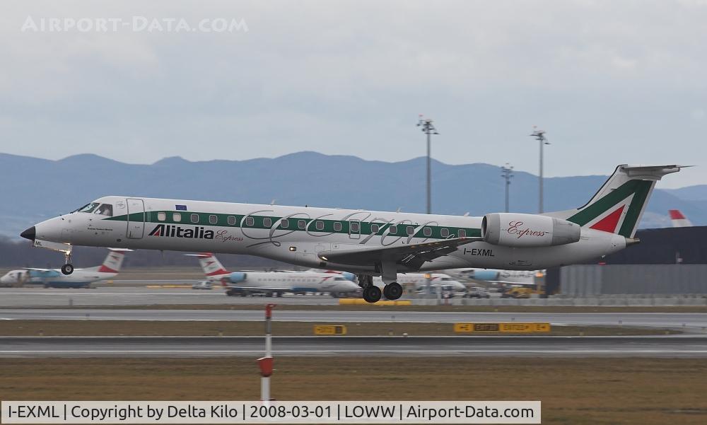 I-EXML, 2003 Embraer ERJ-145LR (EMB-145LR) C/N 145709, Alitalia Express Embraer 145LR