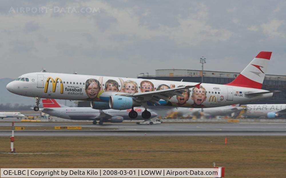 OE-LBC, 1996 Airbus A321-111 C/N 581, AUSTRIAN