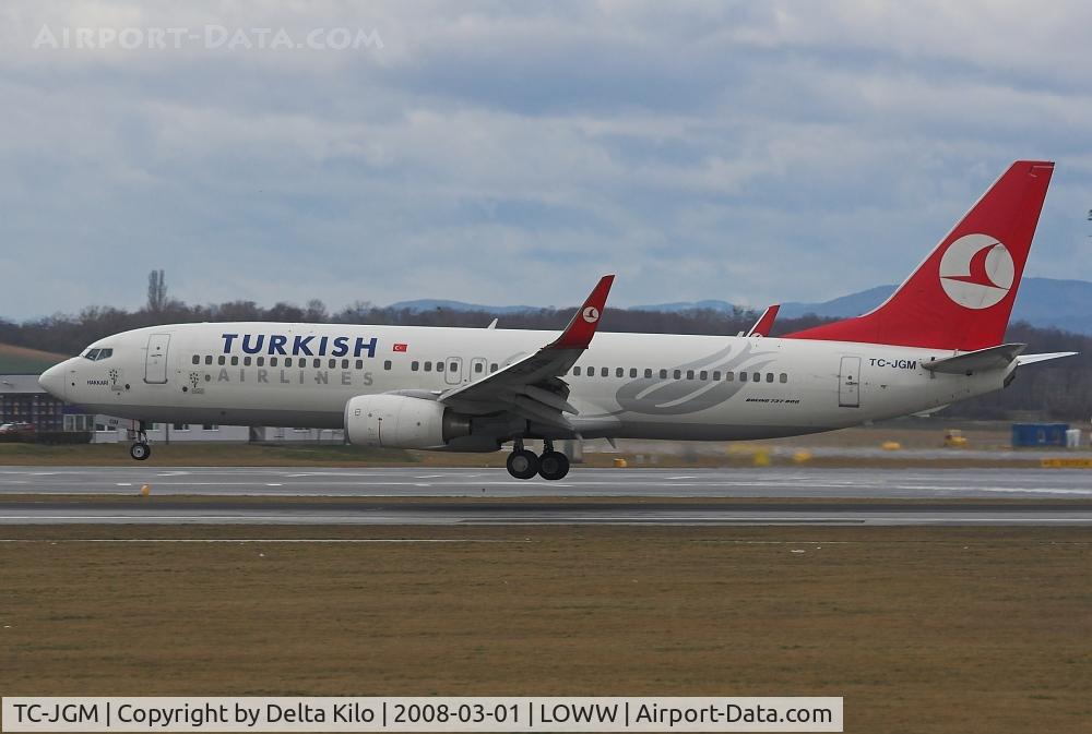 TC-JGM, 2006 Boeing 737-8F2 C/N 34411, Turkish Airlines  Boeing 737-800