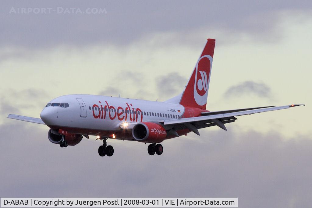 D-ABAB, 2001 Boeing 737-76Q C/N 30277, Boeing 737-76Q