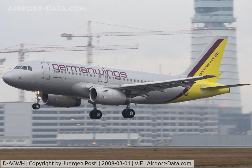 D-AGWH, 2007 Airbus A319-132 C/N 3352, Airbus A319-132