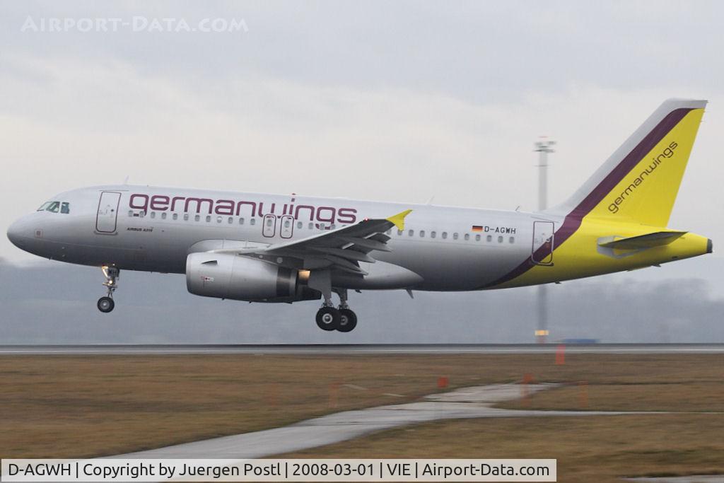 D-AGWH, 2007 Airbus A319-132 C/N 3352, Airbus A319-132