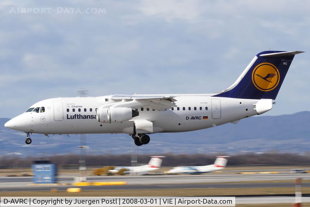 D-AVRC, 1994 British Aerospace Avro 146-RJ85 C/N E.2251, Avro RJ85