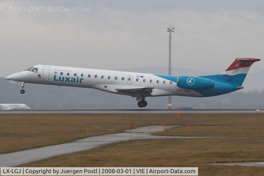 LX-LGJ, 2001 Embraer EMB-145LU (ERJ-145LU) C/N 145395, Embraer ERJ-145LU Regional Jet