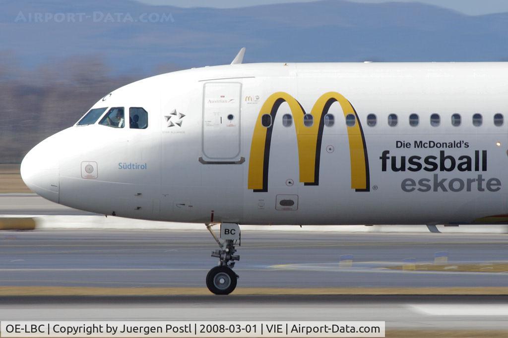 OE-LBC, 1996 Airbus A321-111 C/N 581, Airbus Industries A321-111
