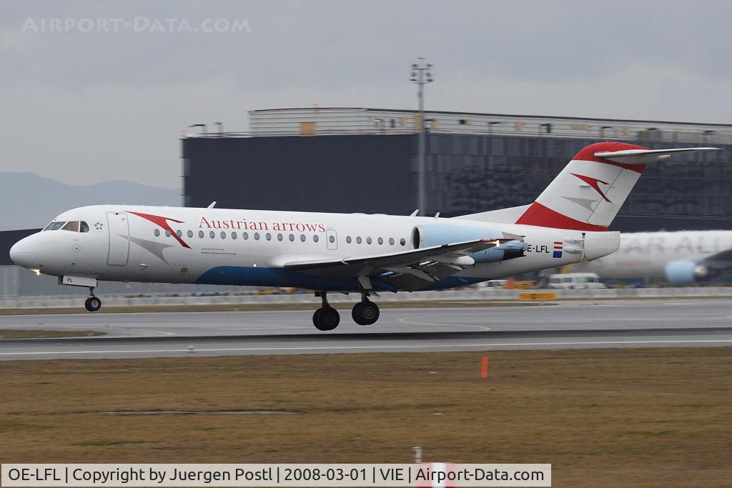 OE-LFL, 1995 Fokker 70 (F-28-0070) C/N 11573, Fokker70