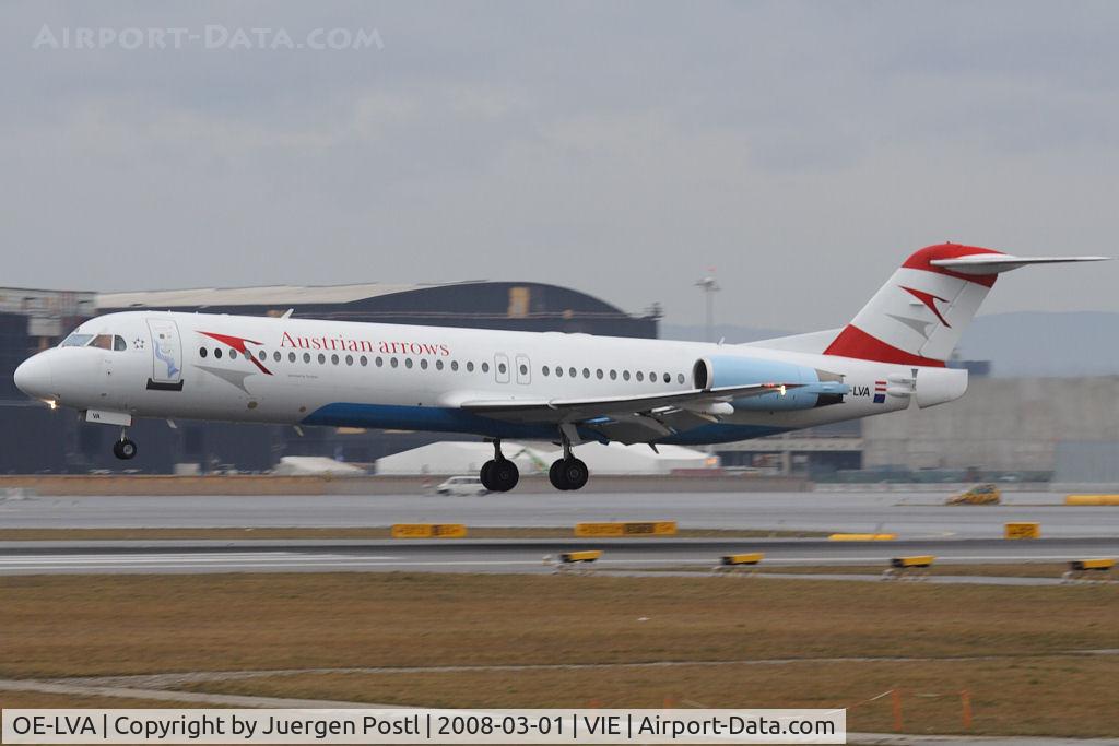 OE-LVA, 1994 Fokker 100 (F-28-0100) C/N 11490, Fokker100