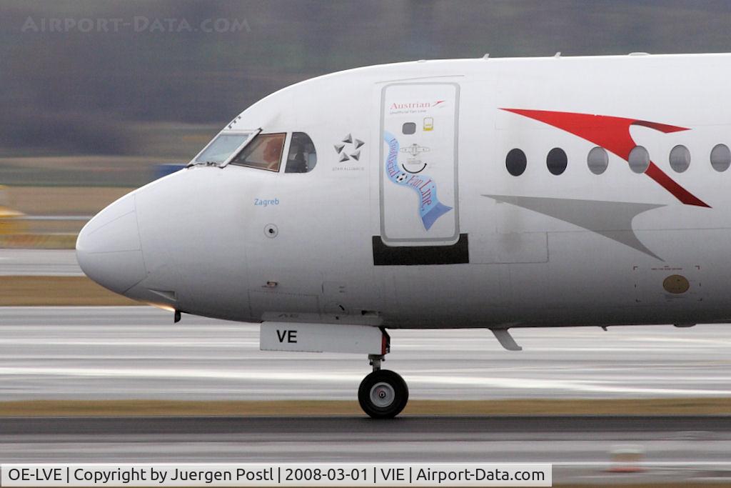 OE-LVE, 1994 Fokker 100 (F-28-0100) C/N 11499, Fokker100