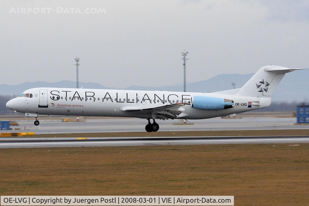OE-LVG, 1994 Fokker 100 (F-28-0100) C/N 11520, Fokker100