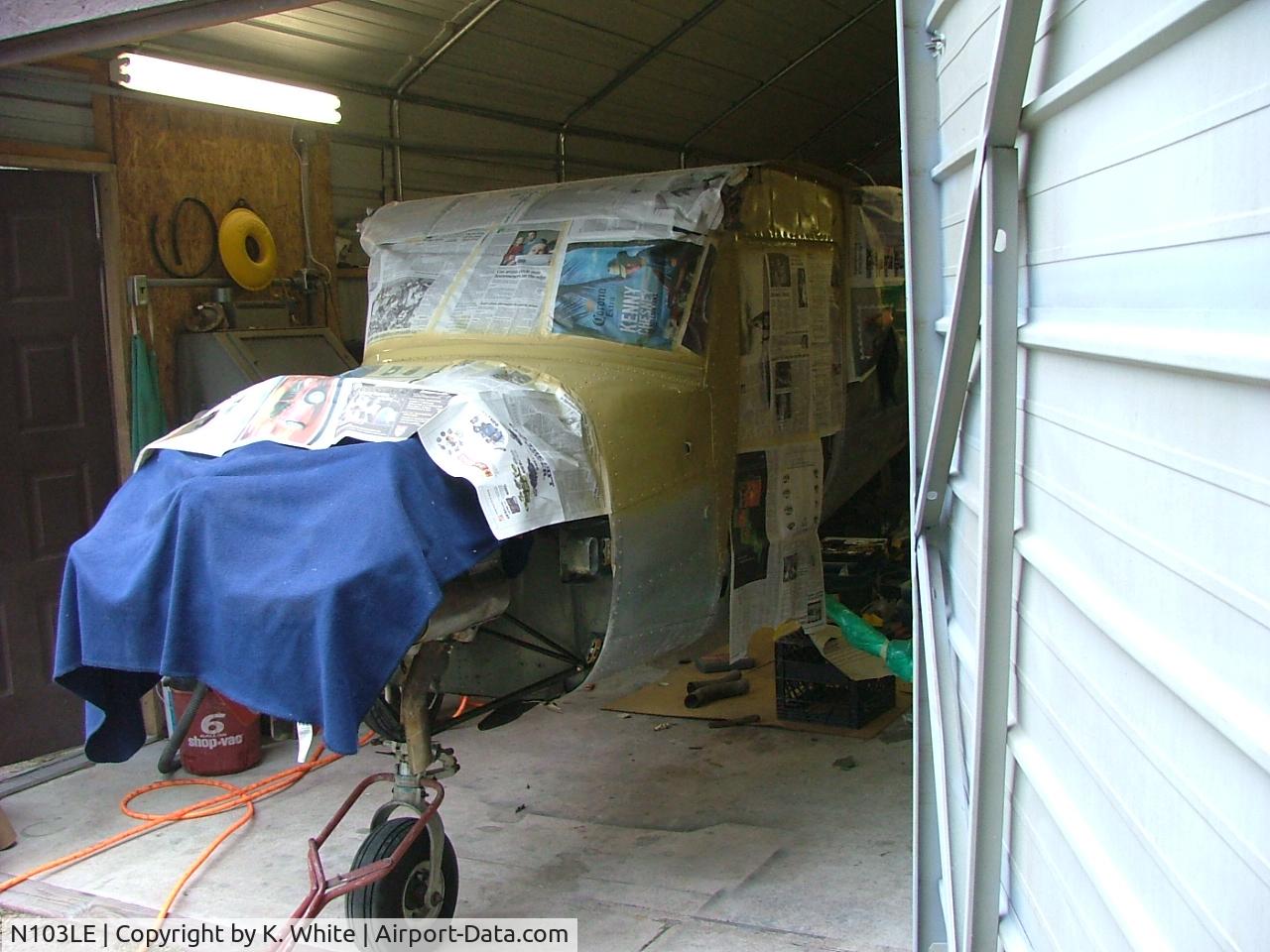 N103LE, 1976 Cessna 150M C/N 15079064, She's Being Reborn. See you at Sun N Fun '08 New Tail N502KW
