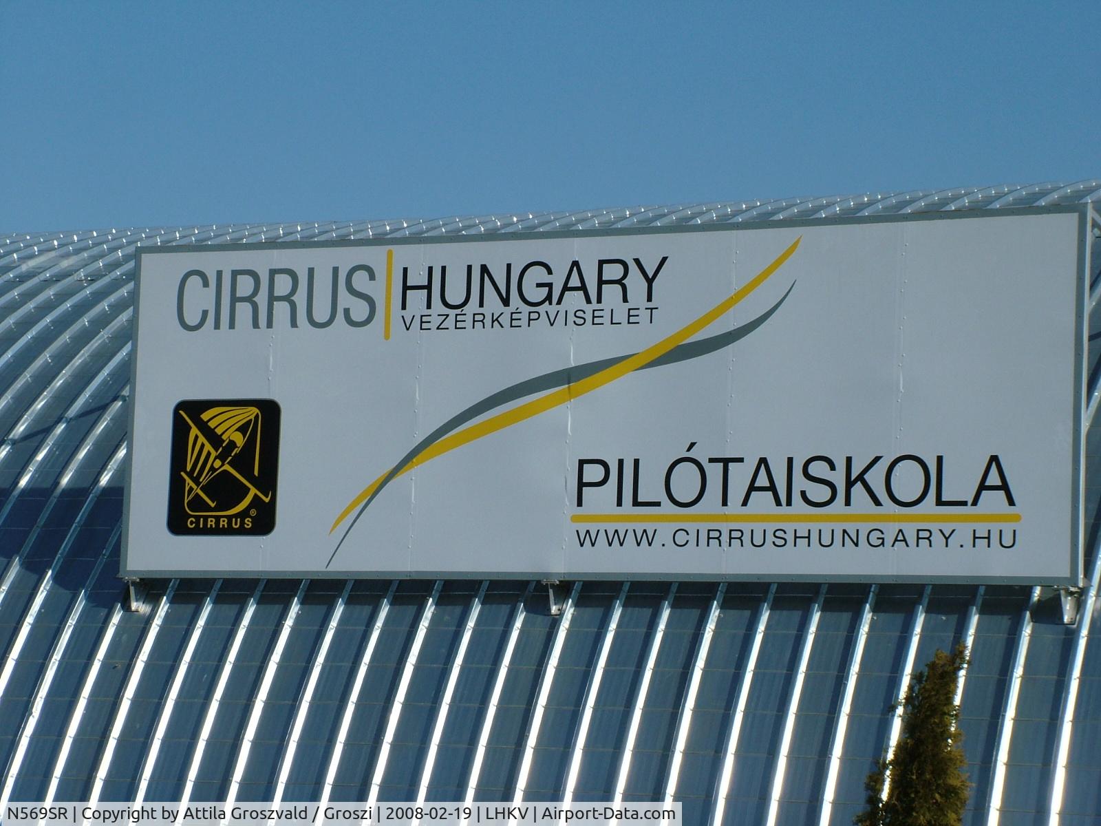 N569SR, 2007 Cirrus SR22 G3 GTS C/N 2496, Cirrus Hungary Kaposujlak Airport