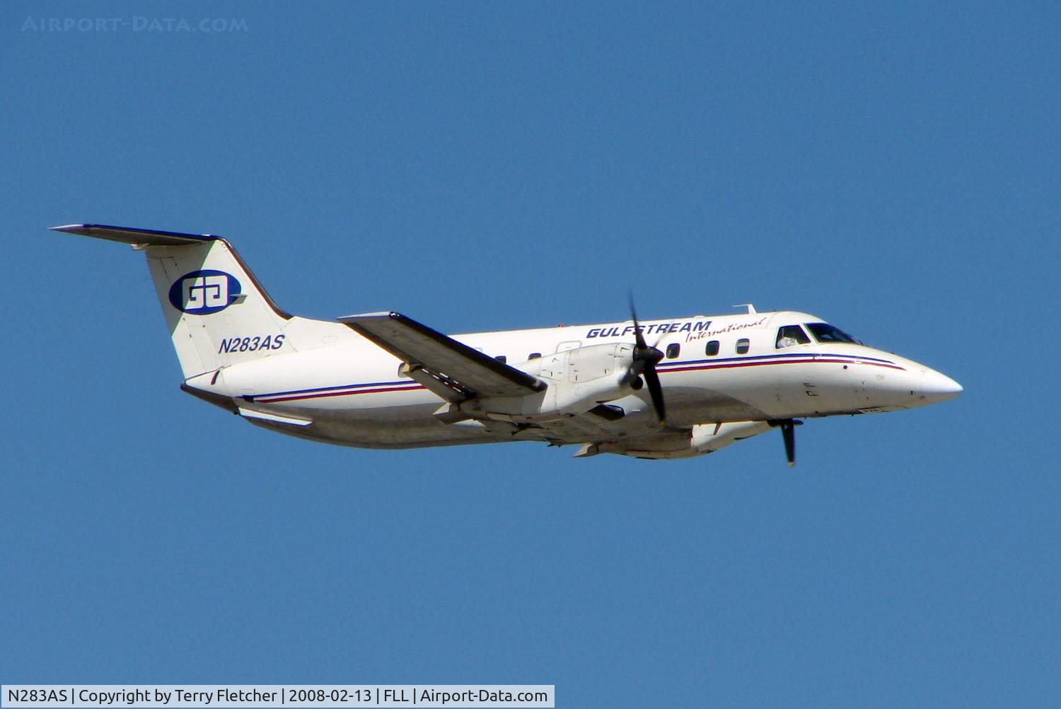 N283AS, 1991 Embraer EMB-120ER Brasilia C/N 120236, Gulfstream International Brasilia