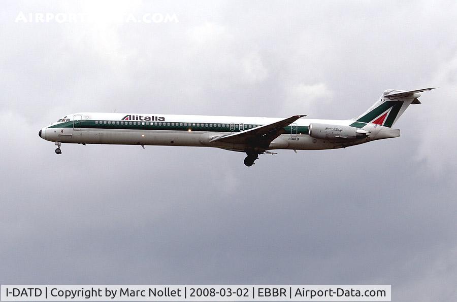 I-DATD, 1994 McDonnell Douglas MD-82 (DC-9-82) C/N 53223/2081, Landing at Brussels Airport