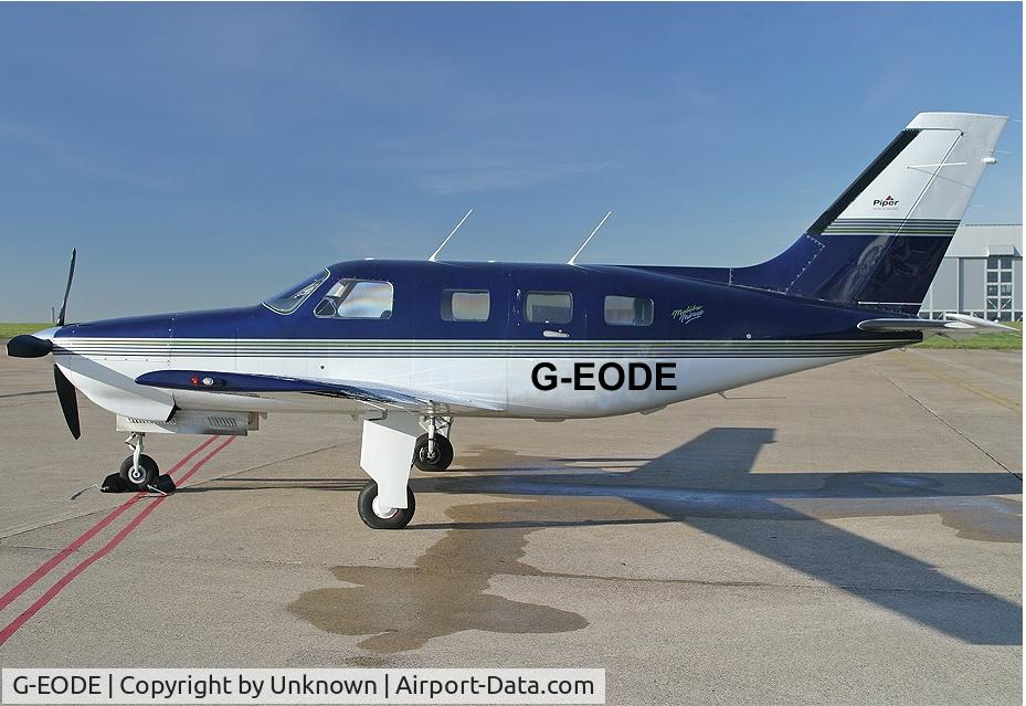G-EODE, 1999 Piper PA-46-350P Malibu Mirage C/N 4636217, G-EODE waiting for the next adventure