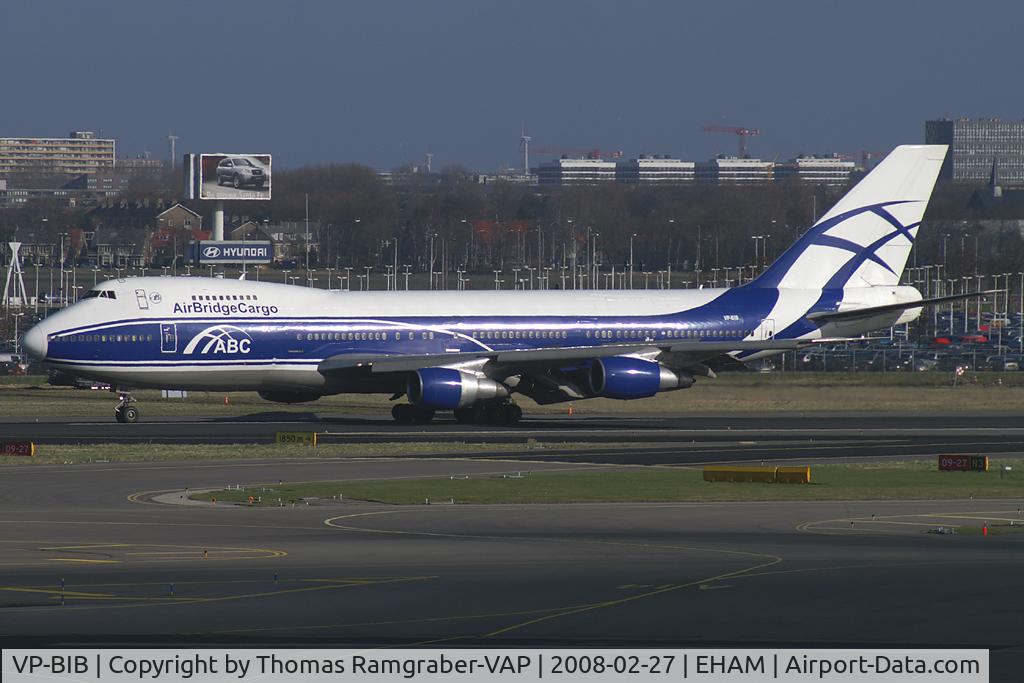 VP-BIB, 1980 Boeing 747-243B C/N 22506, Air Bridge Cargo Boeing 747-200