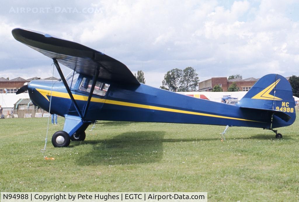 N94988, 1946 Taylorcraft BC-12D C/N 9388, NC94988 BC12 at Cranfield