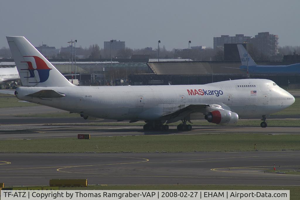 TF-ATZ, 1988 Boeing 747-236B C/N 24088, MAS Kargo Boeing 747-200
