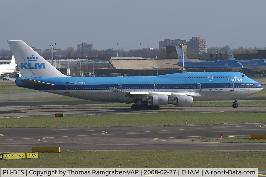 PH-BFS, 1996 Boeing 747-406BC C/N 28195, KLM - Royal Dutch Airlines Boeing 747-400