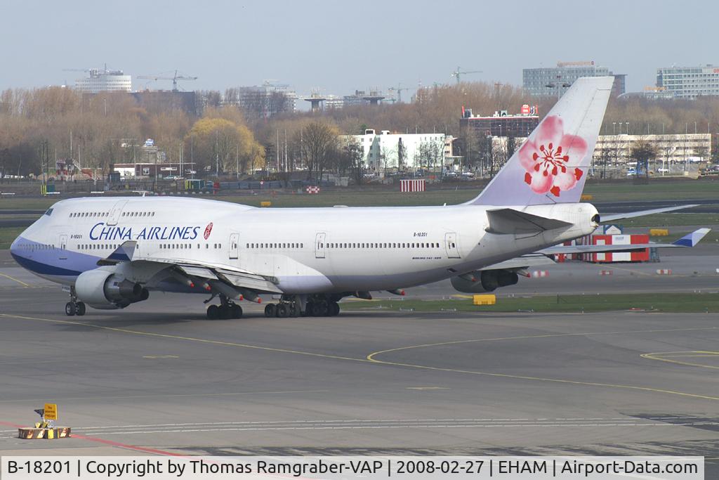 B-18201, 1997 Boeing 747-409 C/N 28709, China Airlines Boeing 747-400