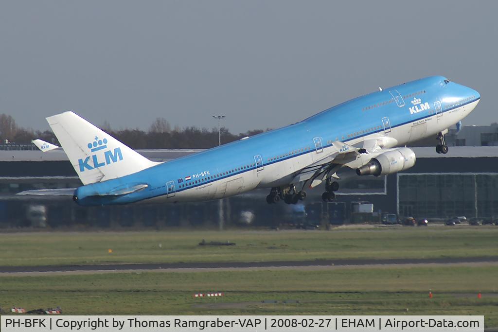 PH-BFK, 1991 Boeing 747-406BC C/N 25087, KLM - Royal Dutch Airlines Boeing 747-400