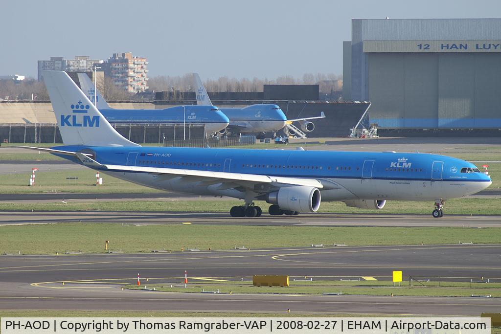 PH-AOD, 2006 Airbus A330-203 C/N 738, KLM - Royal Dutch Airlines Airbus A330-200
