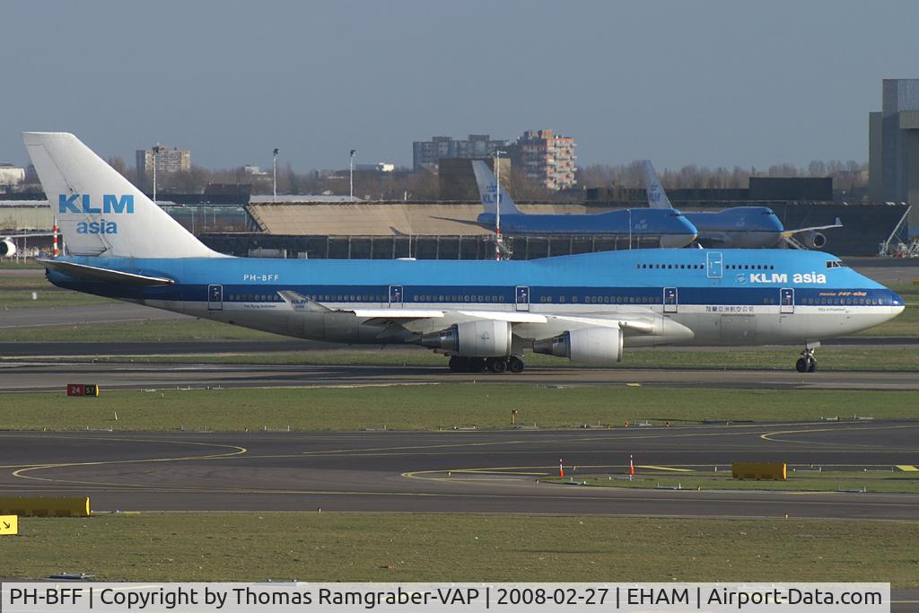 PH-BFF, 1990 Boeing 747-406BC C/N 24202, KLM - Royal Dutch Airlines Boeing 747-400