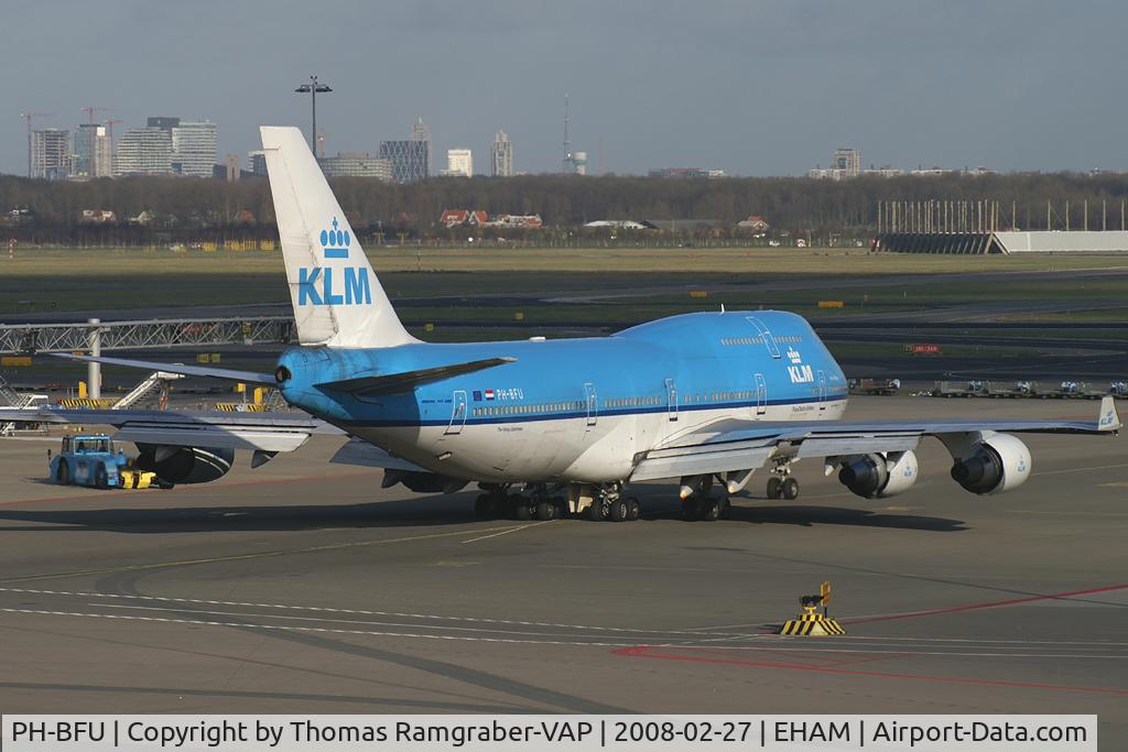 PH-BFU, 1997 Boeing 747-406BC C/N 28196, KLM - Royal Dutch Airlines Boeing 747-400