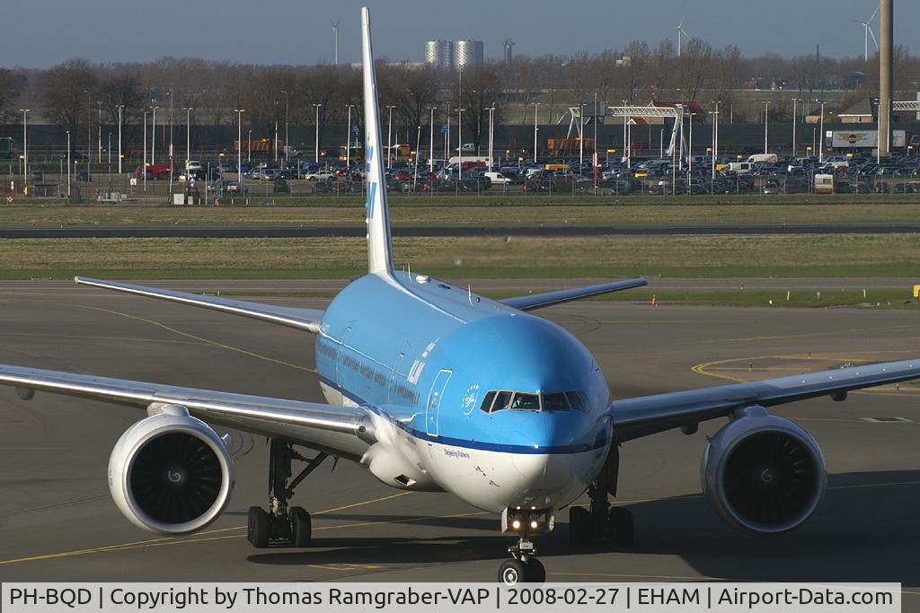 PH-BQD, 2003 Boeing 777-206/ER C/N 33713, KLM - Royal Dutch Airlines Boeing 777-200