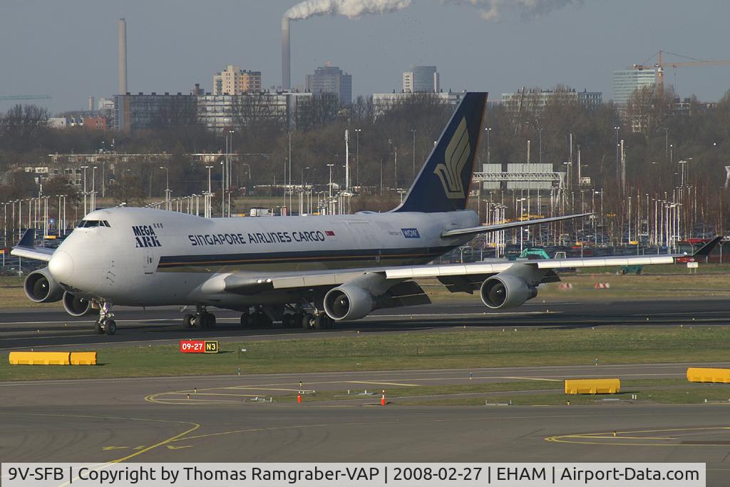 9V-SFB, 1994 Boeing 747-412F/SCD C/N 26561, Singapore Airlines Boeing 747-400
