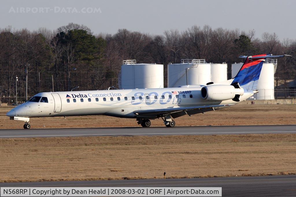 N568RP, 2004 Embraer EMB-145LR C/N 145800, Delta Connection (by Chautauqua Airlines) N568RP 