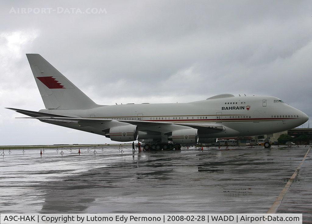 A9C-HAK, 1987 Boeing 747SP-Z5 C/N 23610/676, Bahrain Emiri Flight