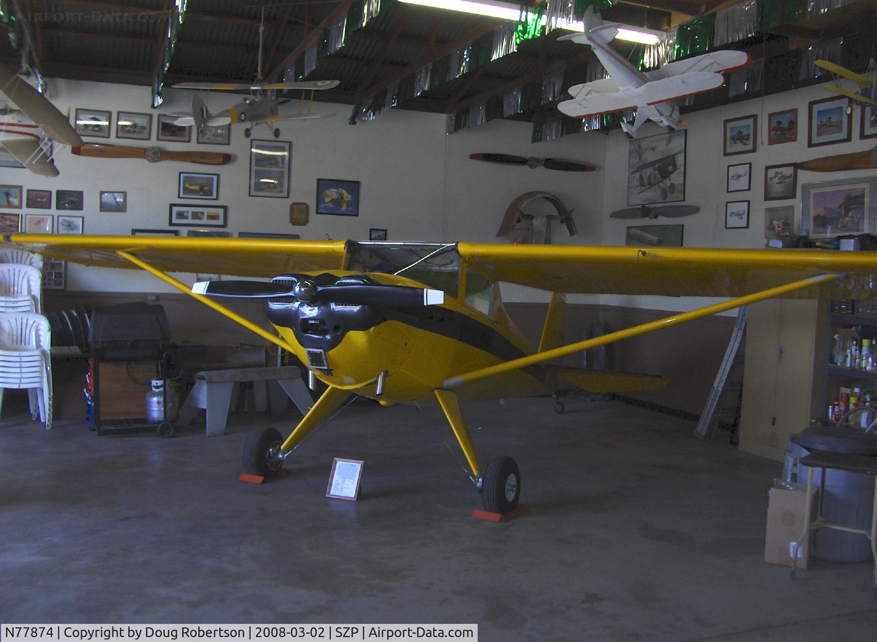 N77874, 1946 Luscombe 8A C/N 3601, 1946 Luscombe 8A, Continental C85 85 Hp