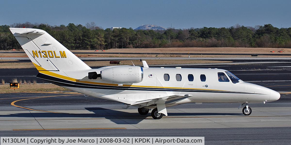 N130LM, 1997 Cessna 525 CitationJet C/N 525-0214, @PDK