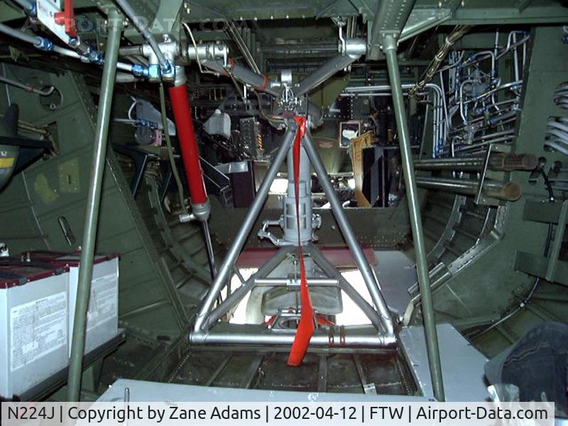 N224J, 1944 Consolidated B-24J-85-CF Liberator C/N 1347 (44-44052), Looking forward into the nose around the landing gear