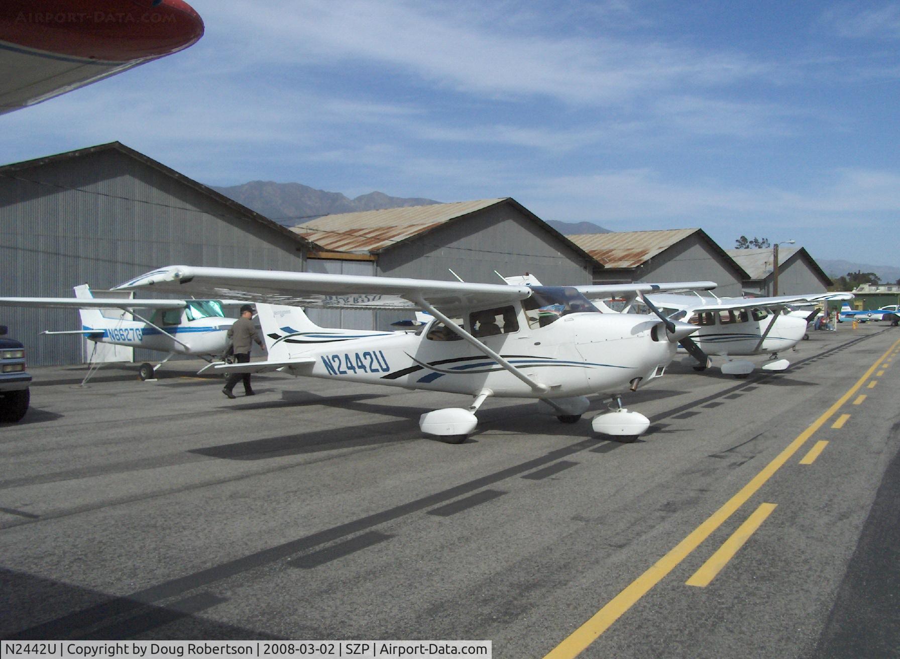 N2442U, 2006 Cessna 172S C/N 172S10154, 2006 Cessna 172S SKYHAWK SP, Lycoming IO-360-L2A 180 Hp