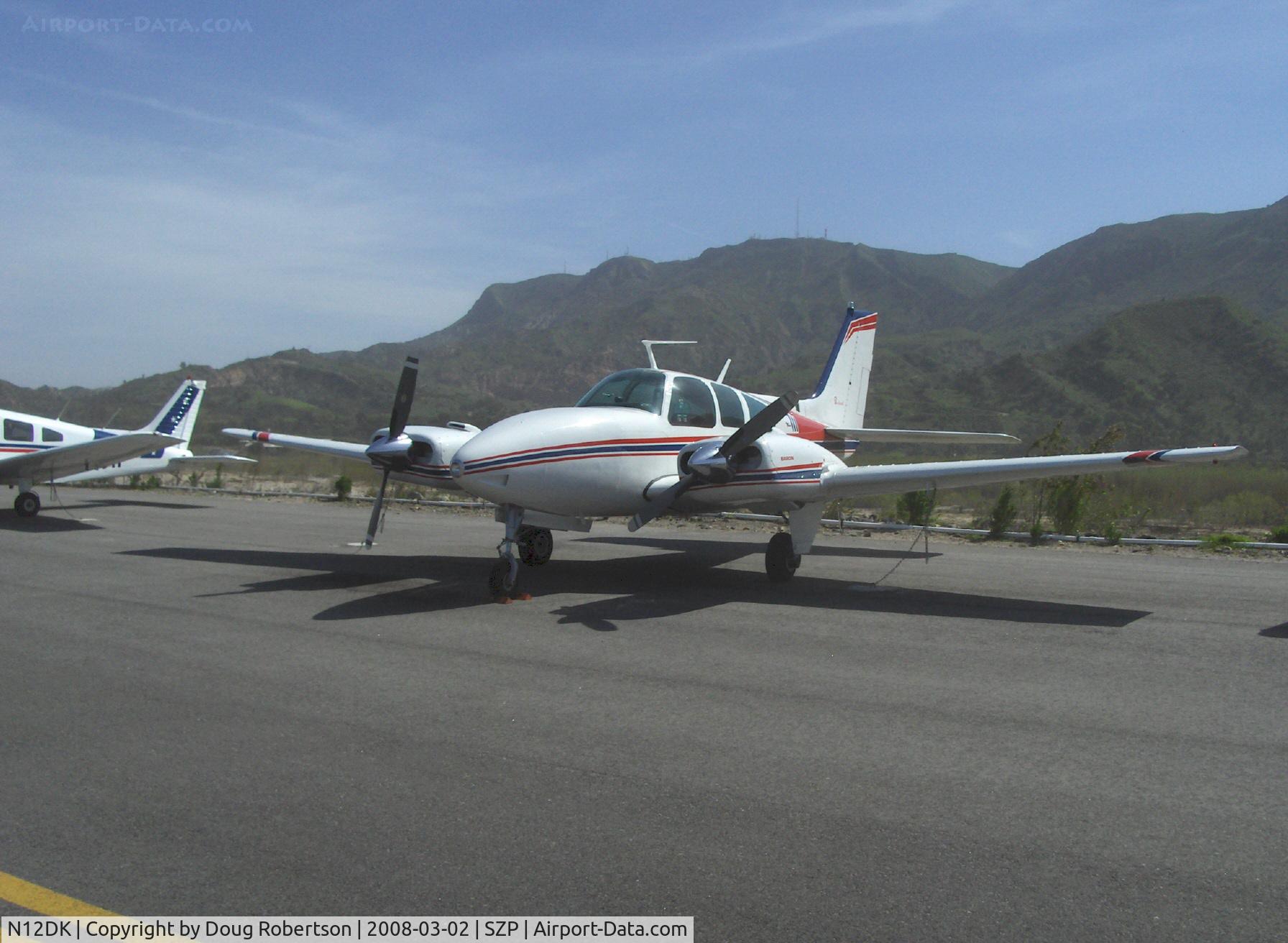 N12DK, 1967 Beech C55 Baron (95-C55) C/N TE-290, 1967 Beech 95 C55 BARON, two Continental IO-520-C 285 Hp each