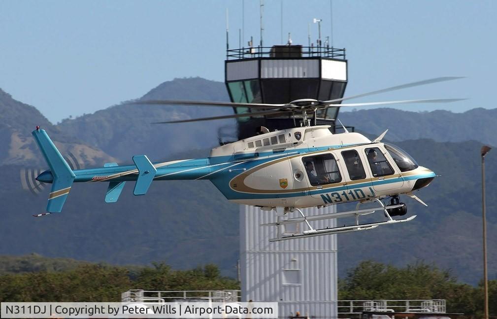 N311DJ, 2000 Bell 407 C/N 53440, Puerto Rico Police Bell407, this one of 4 Bell407