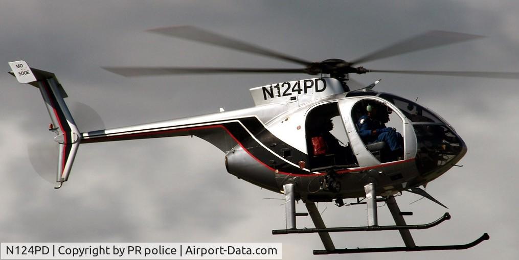 N124PD, 1992 McDonnell Douglas 369E C/N 0502E, Puerto Rico police air unit