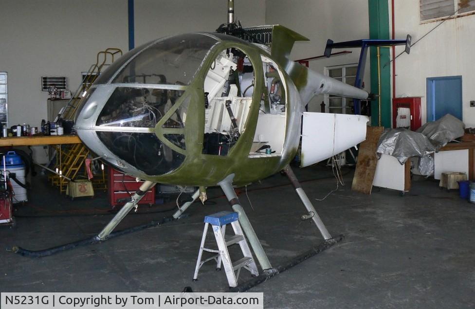 N5231G, 1985 Hughes 369E C/N 0120E, 