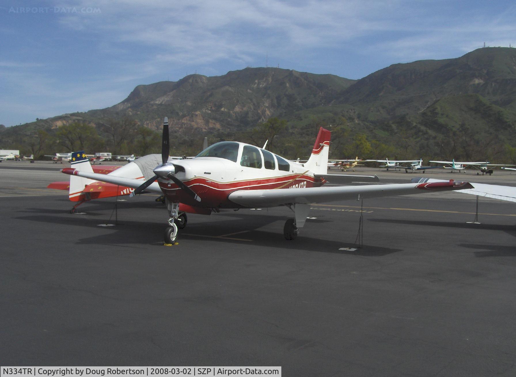 N334TR, 1990 Beech F33A Bonanza C/N CE-1499, 1990 Beech F33A BONANZA, Continental IO-520-B 285 Hp