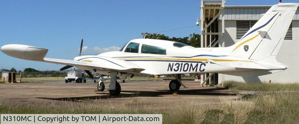 N310MC, 1975 Cessna 310R C/N 310R0533, Puerto Rico Police DRUG AIR UNIT