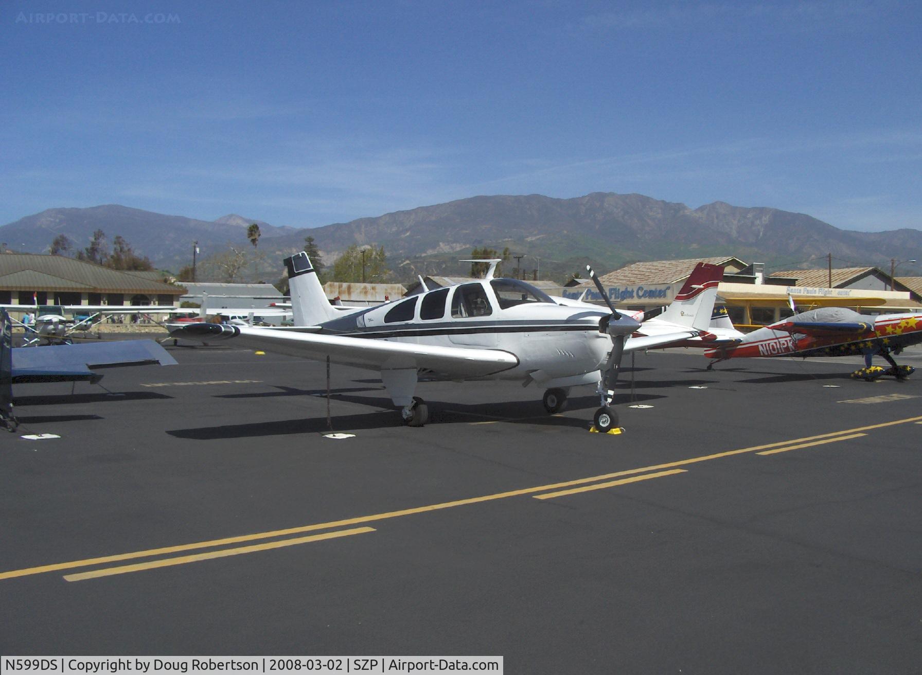 N599DS, 1967 Beech E33A Bonanza C/N CE-182, 1967 Beech E33A BONANZA, Continental IO-520-B 285 Hp
