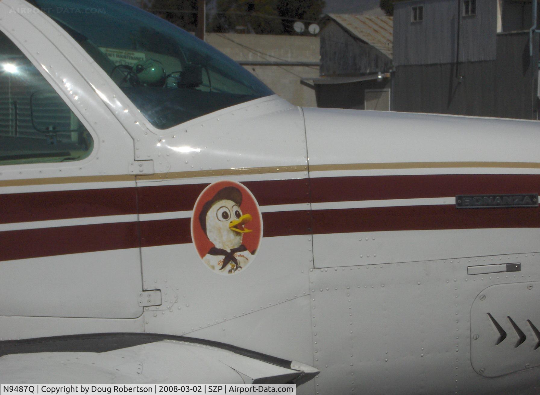 N9487Q, 1972 Beech V35B Bonanza C/N D-9333, 1972 Beech V35B BONANZA, Continental IO-520-B 285 Hp, logo
