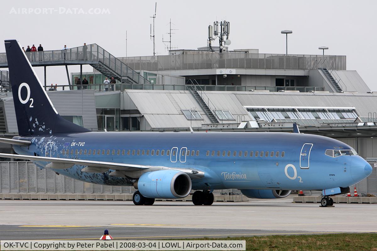 OK-TVC, 2001 Boeing 737-86Q C/N 30278, Tchad Mission