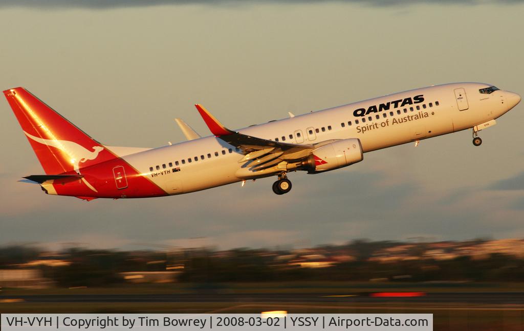 VH-VYH, 2005 Boeing 737-838 C/N 34180, Taken at 1/60