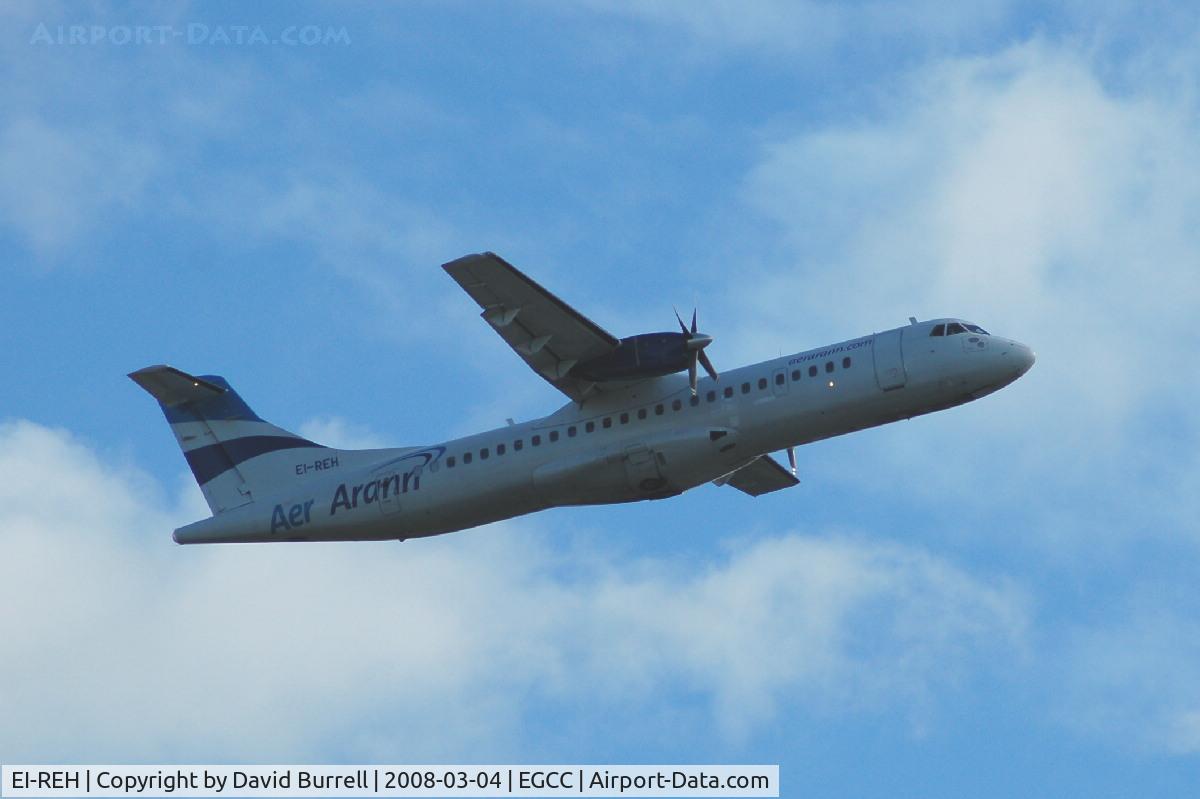 EI-REH, 1991 ATR 72-202 C/N 260, Aer Arann - Taking Off