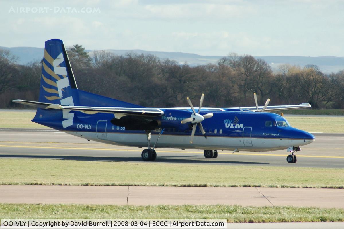 OO-VLY, 1990 Fokker 50 C/N 20181, VLM - Taxiing