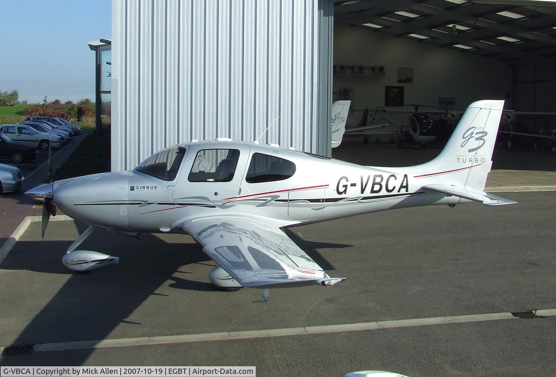G-VBCA, 2007 Cirrus SR22 G3 Turbo C/N 2656, Cirrus SR22-G3 GTS Turbo